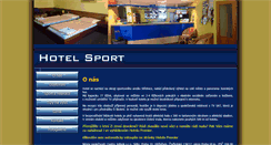 Desktop Screenshot of hotelsportjablonec.cz
